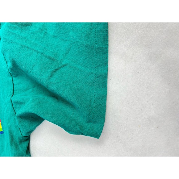 Vintage Surfing Shirt Mens XL Body Glove Rainbow Stripe 80s Tee Graphic USA - Picture 11 of 11